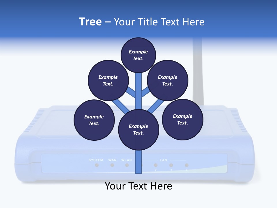 Gateway Router Firewall PowerPoint Template