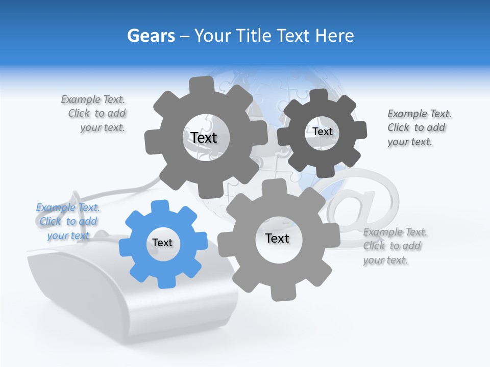 Set Web Global PowerPoint Template