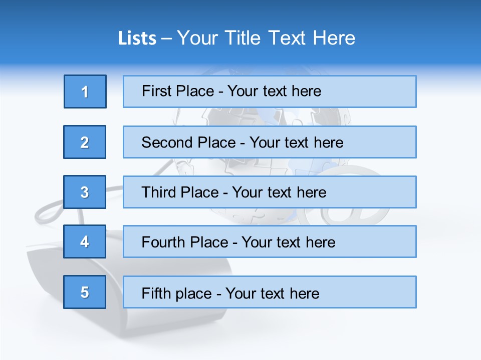 Set Web Global PowerPoint Template