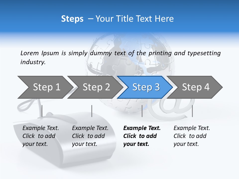 Set Web Global PowerPoint Template