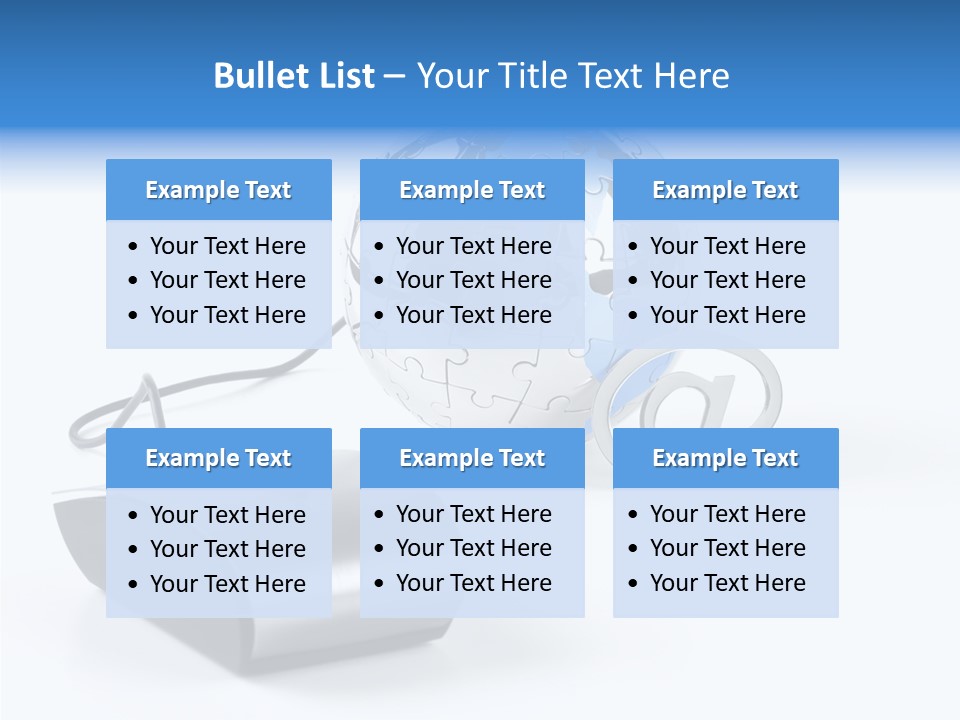Set Web Global PowerPoint Template