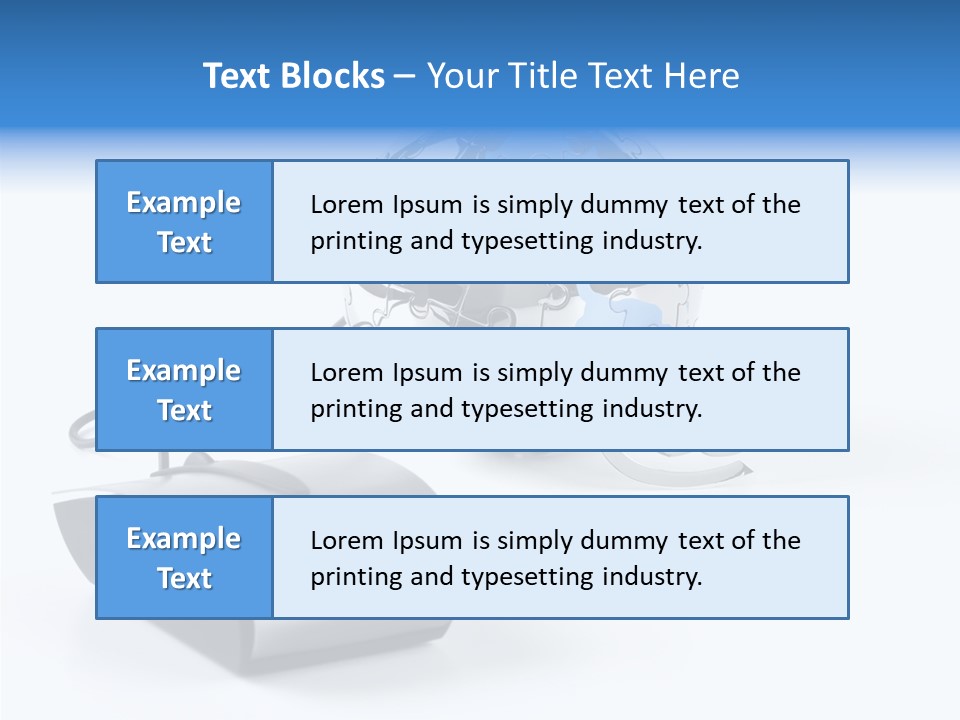 Set Web Global PowerPoint Template