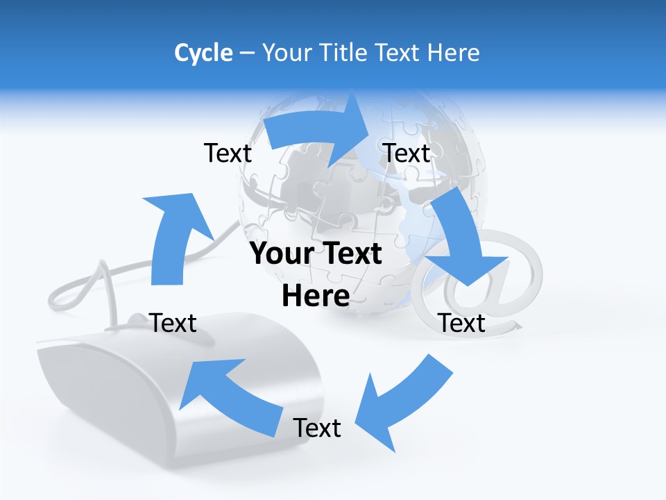 Set Web Global PowerPoint Template