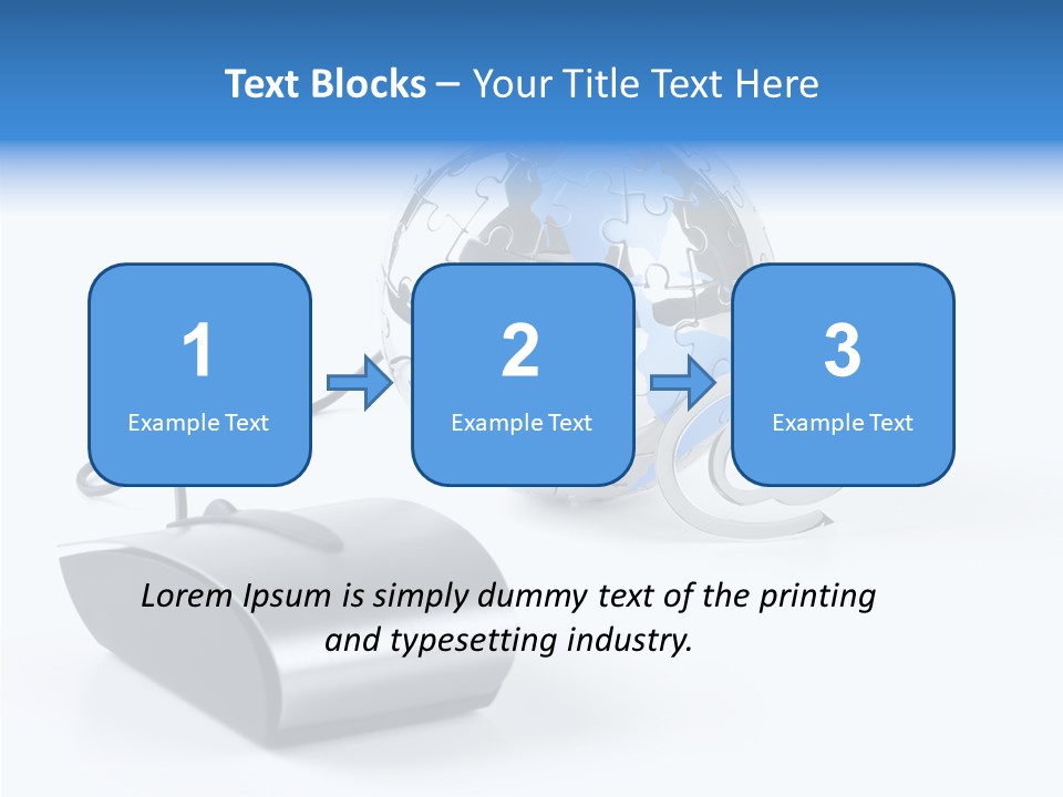 Set Web Global PowerPoint Template
