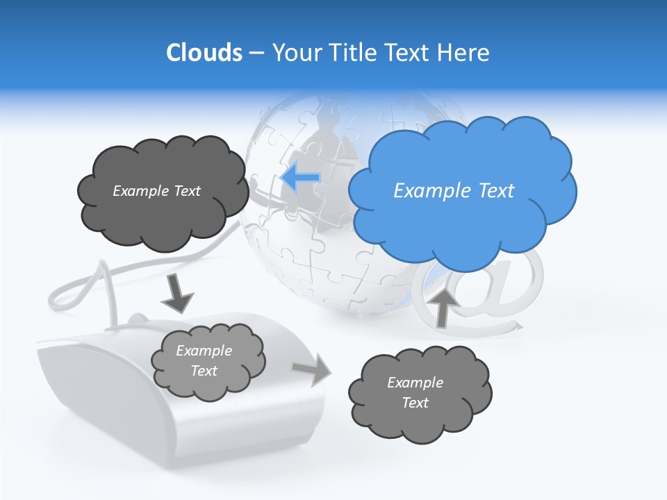 Set Web Global PowerPoint Template