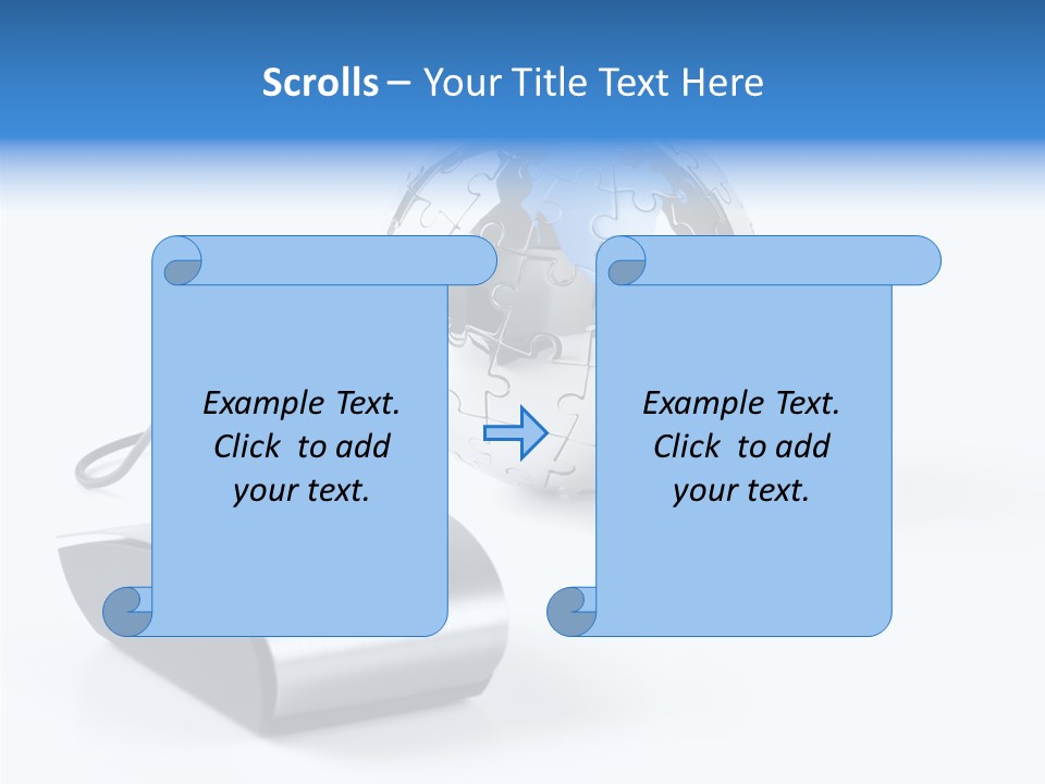 Set Web Global PowerPoint Template