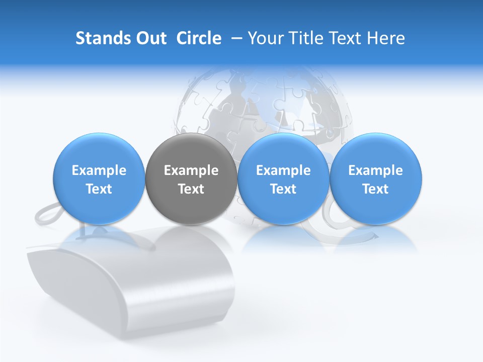 Set Web Global PowerPoint Template