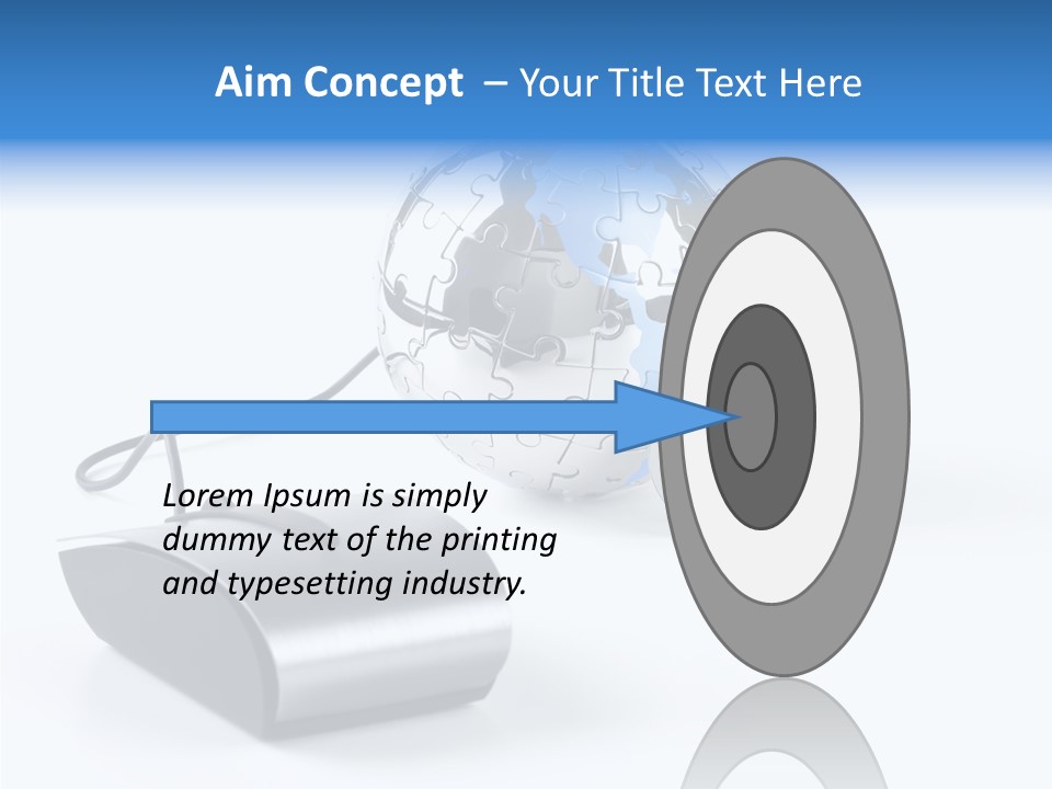 Set Web Global PowerPoint Template