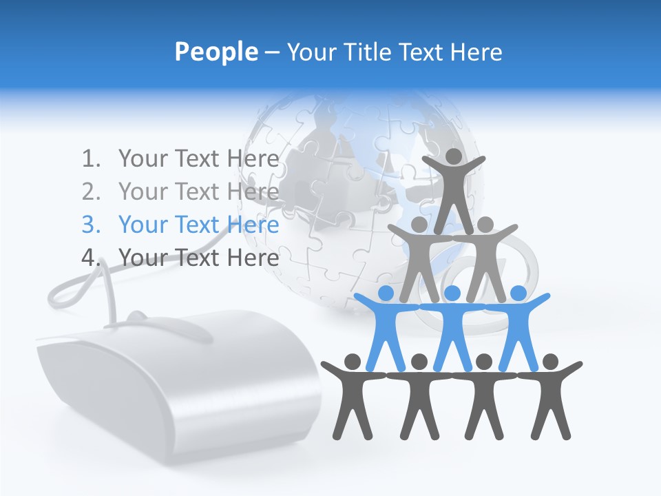 Set Web Global PowerPoint Template