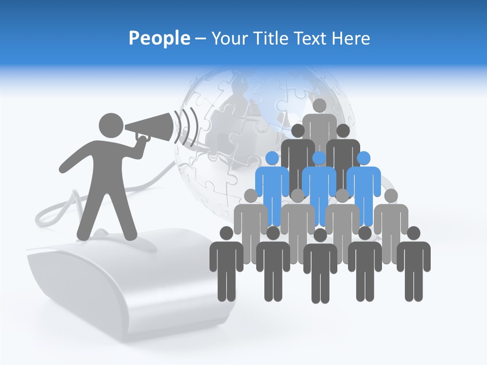 Set Web Global PowerPoint Template