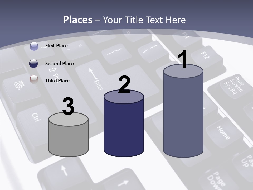 Close Up Object Peripheral PowerPoint Template
