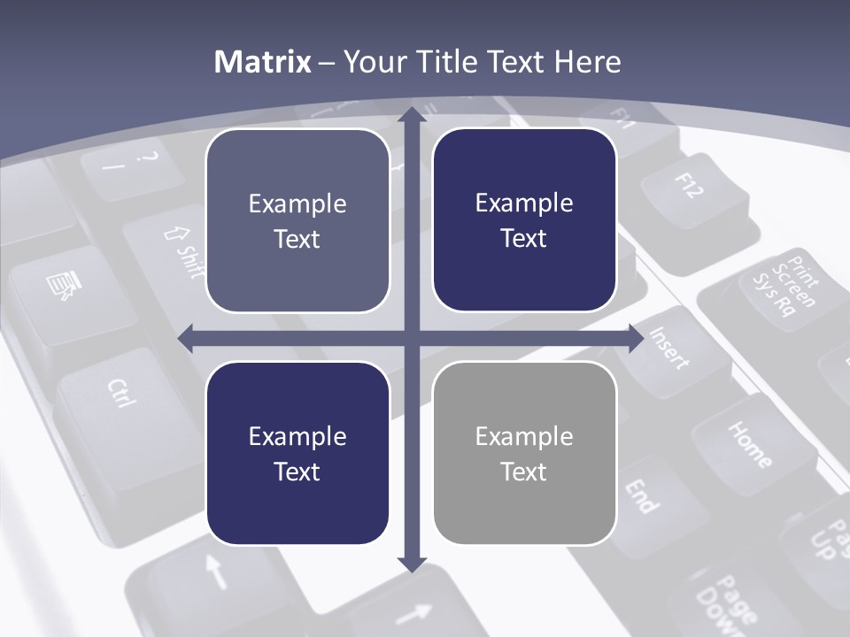 Close Up Object Peripheral PowerPoint Template