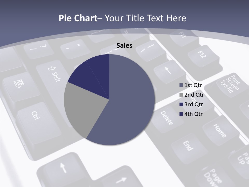 Close Up Object Peripheral PowerPoint Template