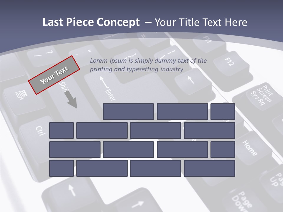 Close Up Object Peripheral PowerPoint Template