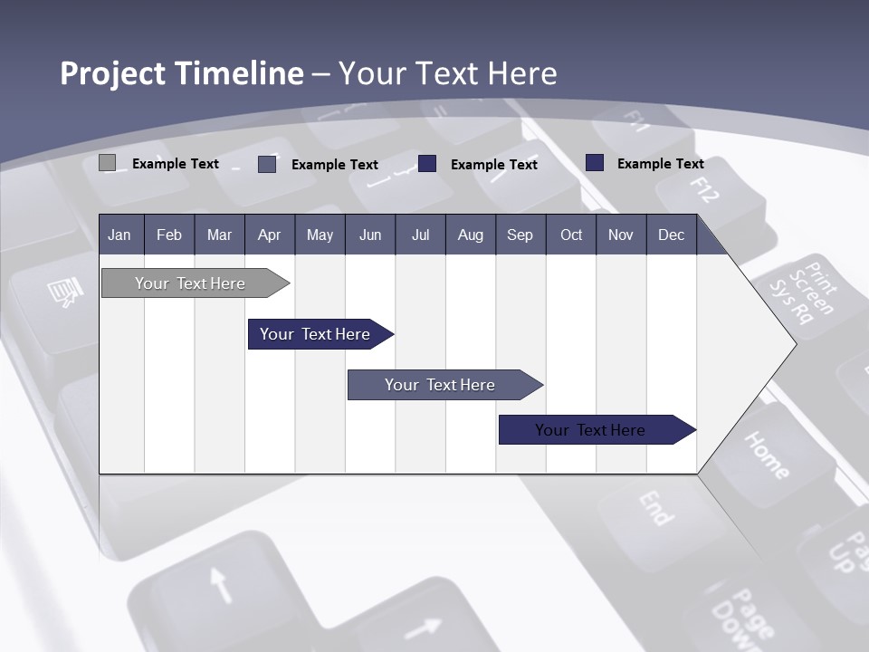 Close Up Object Peripheral PowerPoint Template