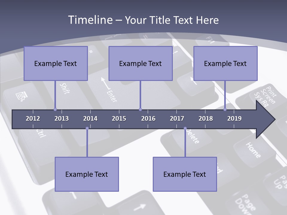 Close Up Object Peripheral PowerPoint Template