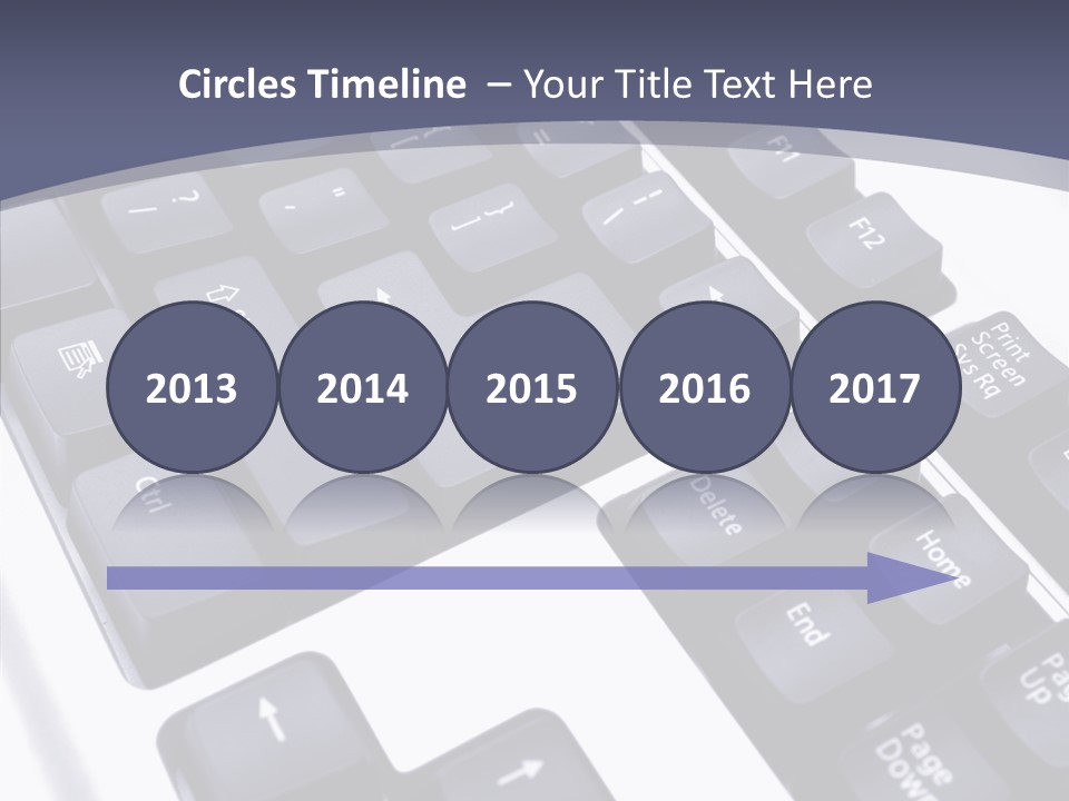 Close Up Object Peripheral PowerPoint Template