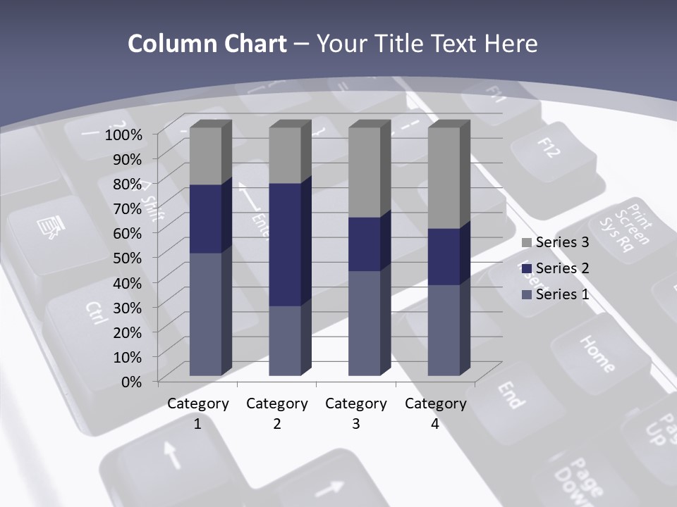 Close Up Object Peripheral PowerPoint Template