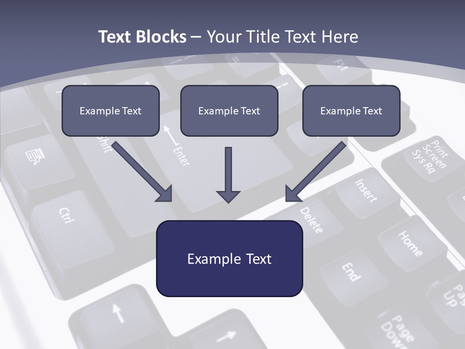 Close Up Object Peripheral PowerPoint Template