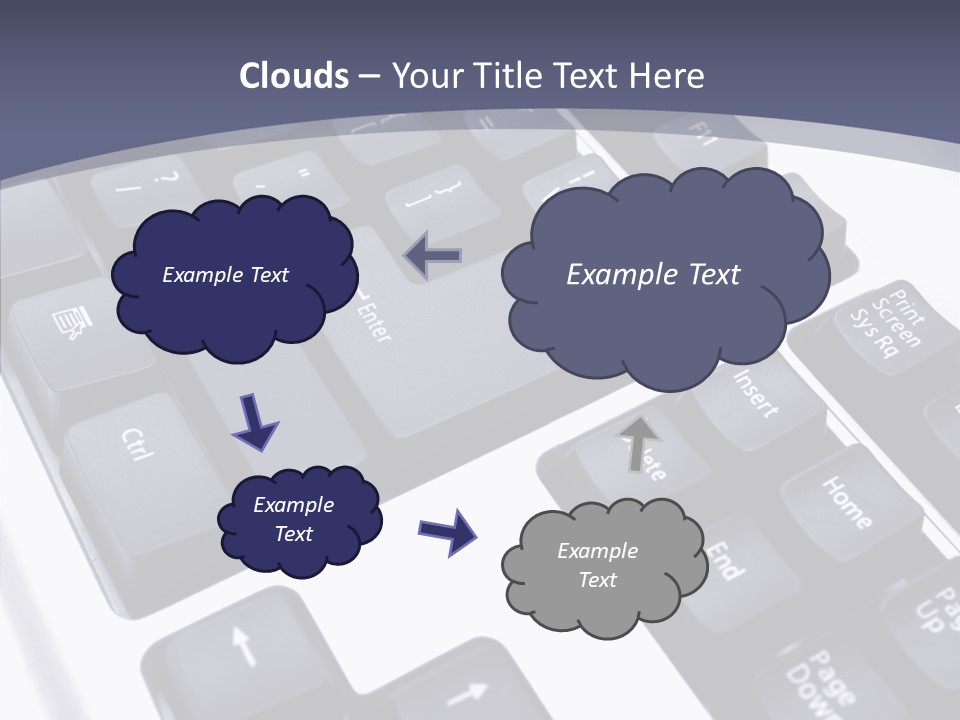 Close Up Object Peripheral PowerPoint Template