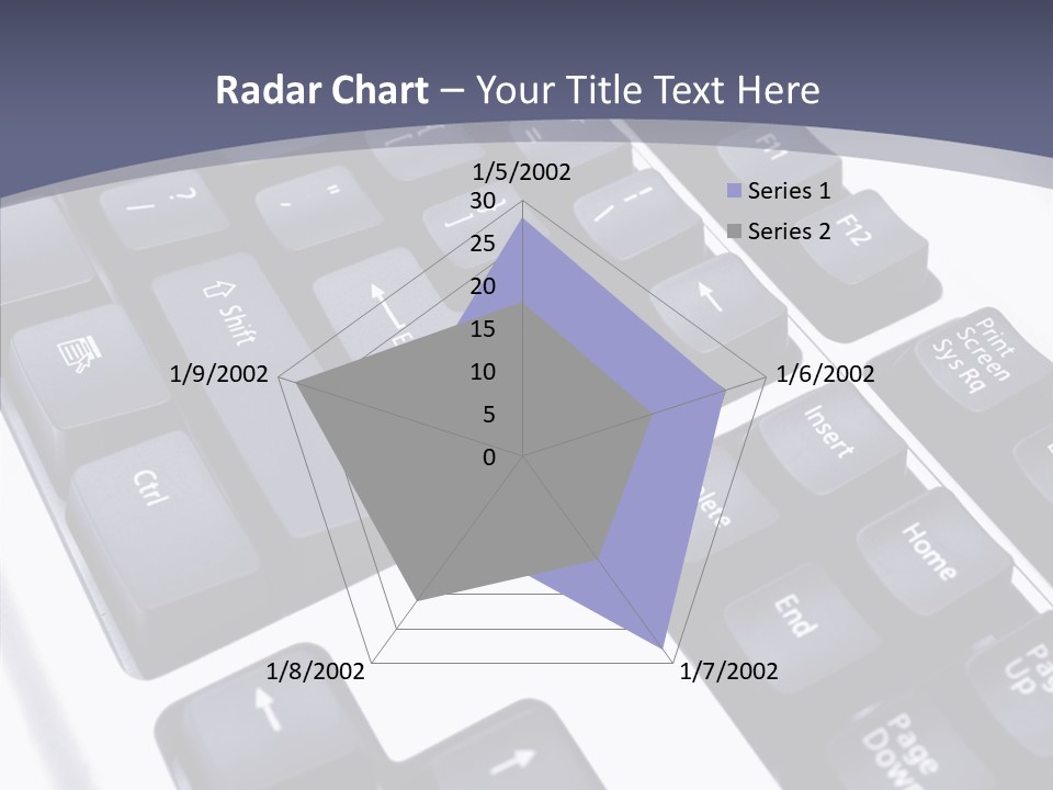 Close Up Object Peripheral PowerPoint Template