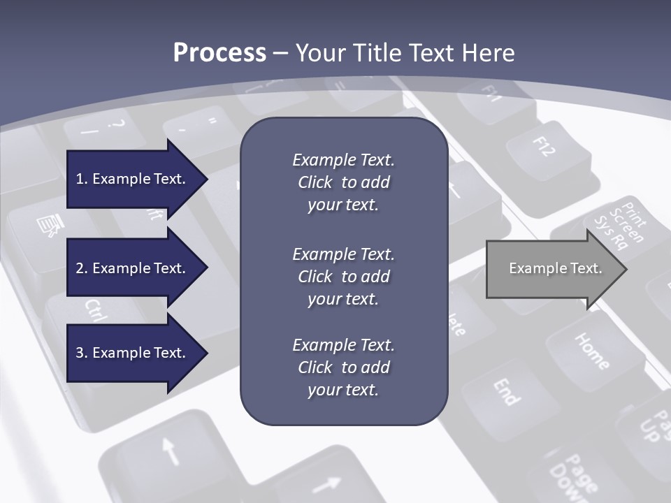 Close Up Object Peripheral PowerPoint Template