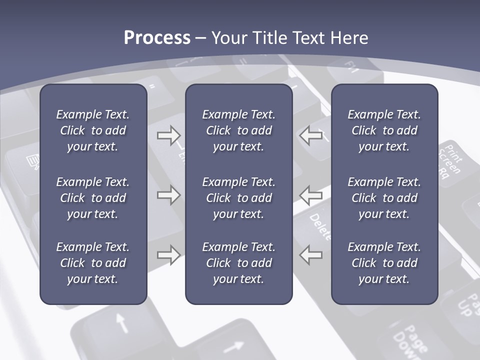 Close Up Object Peripheral PowerPoint Template