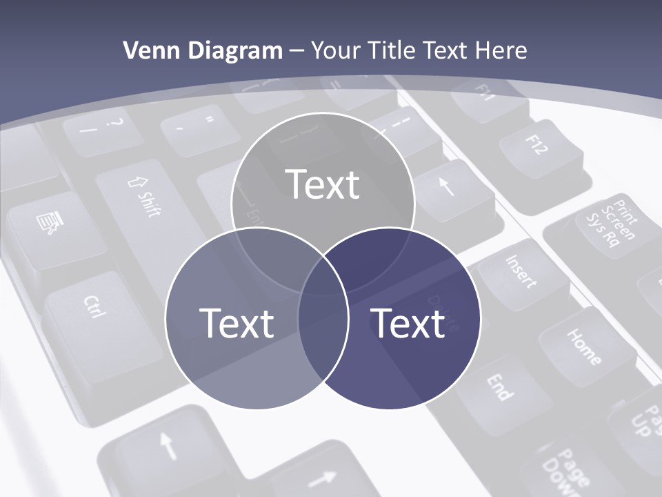 Close Up Object Peripheral PowerPoint Template