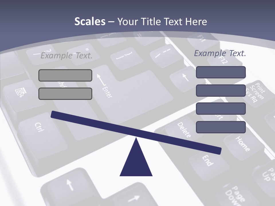 Close Up Object Peripheral PowerPoint Template