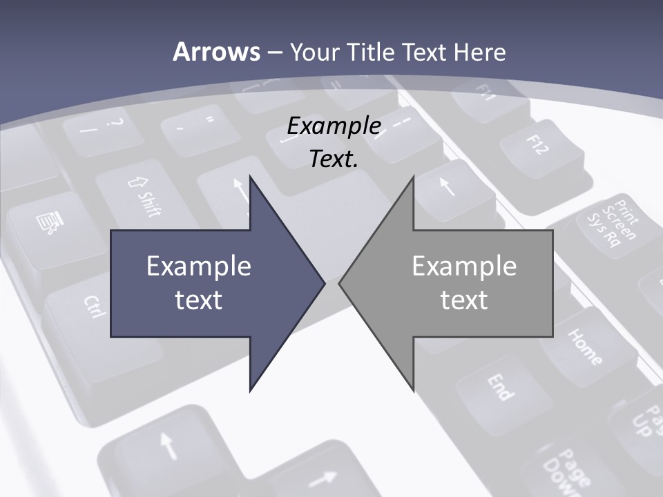 Close Up Object Peripheral PowerPoint Template