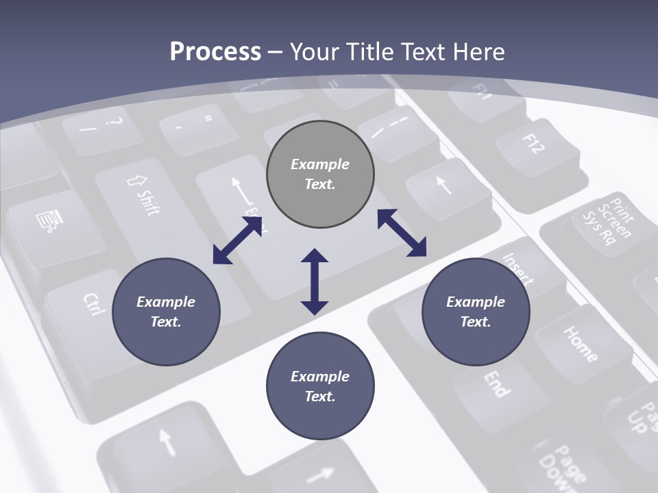 Close Up Object Peripheral PowerPoint Template