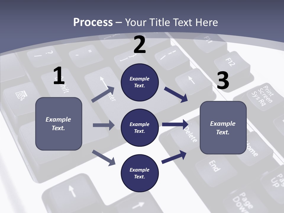 Close Up Object Peripheral PowerPoint Template