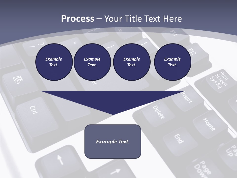 Close Up Object Peripheral PowerPoint Template