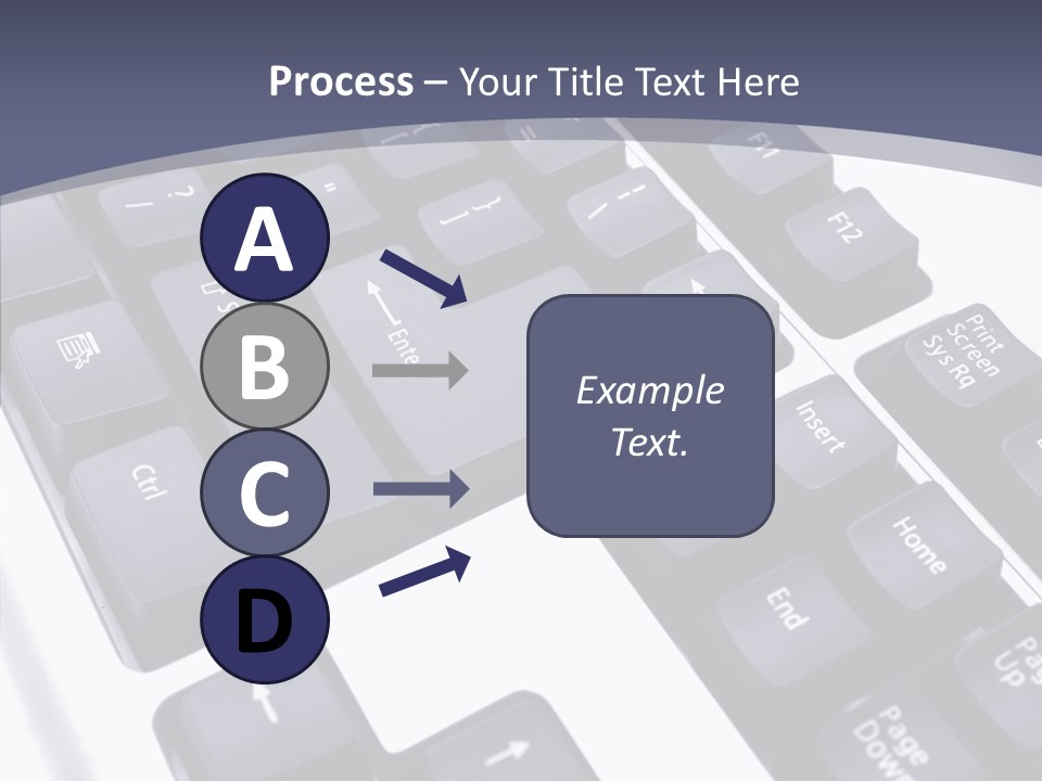 Close Up Object Peripheral PowerPoint Template
