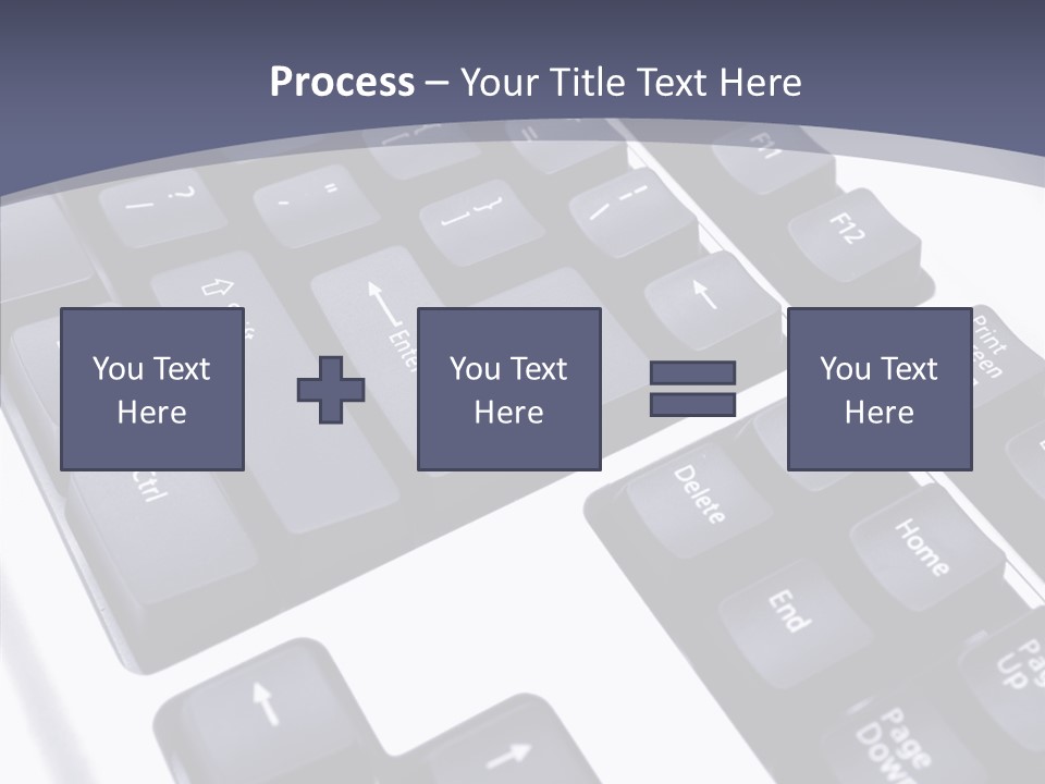 Close Up Object Peripheral PowerPoint Template