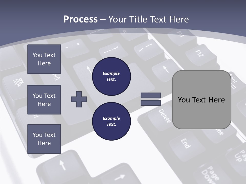Close Up Object Peripheral PowerPoint Template