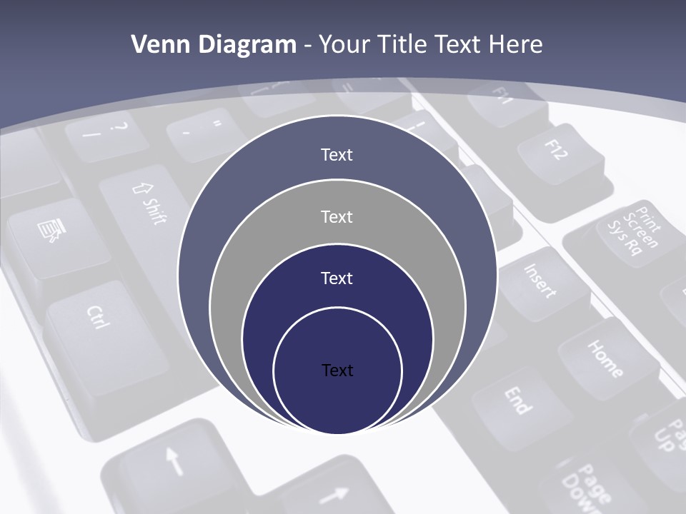 Close Up Object Peripheral PowerPoint Template