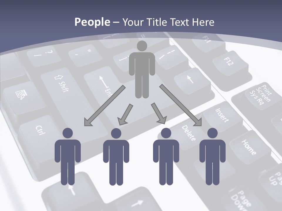 Close Up Object Peripheral PowerPoint Template