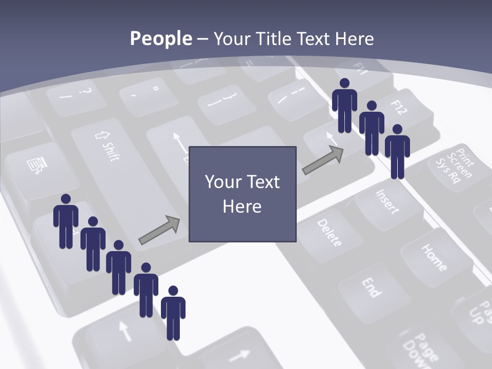 Close Up Object Peripheral PowerPoint Template