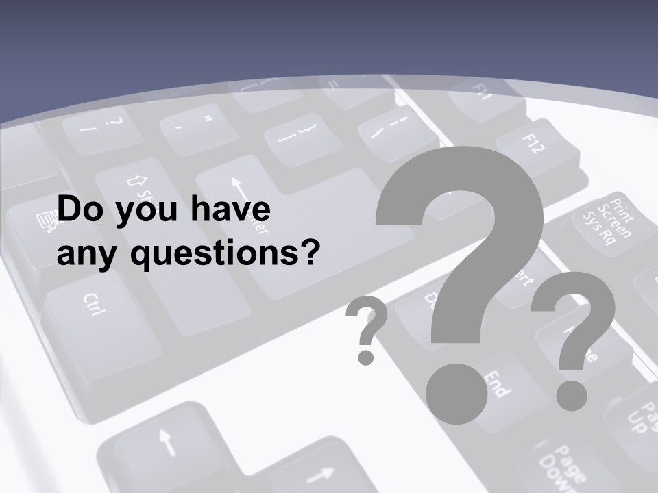 Close Up Object Peripheral PowerPoint Template