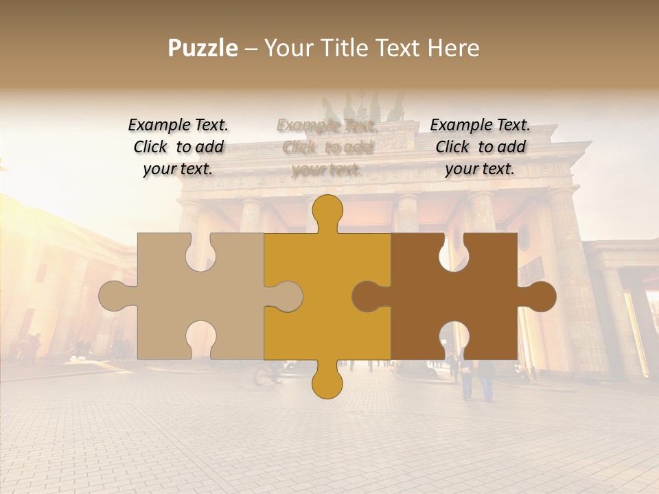 Memorial Sunset Urban PowerPoint Template