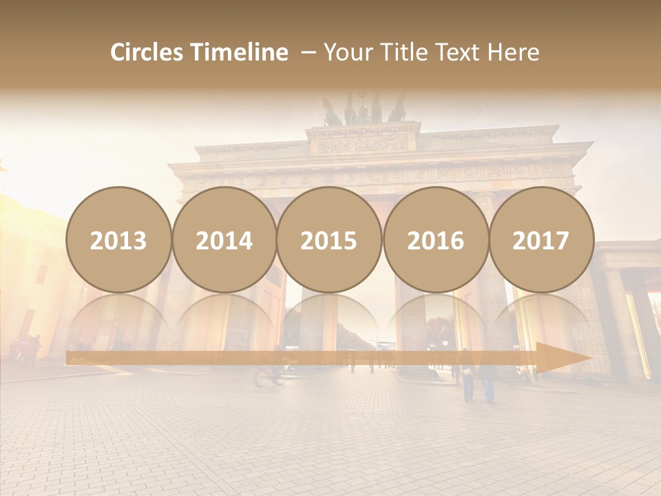 Memorial Sunset Urban PowerPoint Template