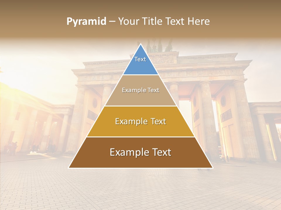 Memorial Sunset Urban PowerPoint Template