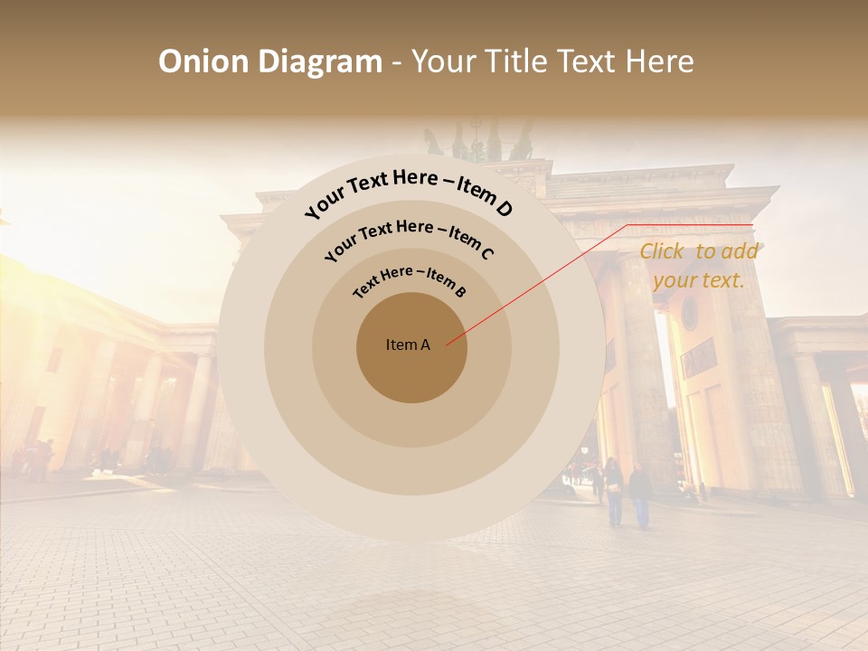 Memorial Sunset Urban PowerPoint Template