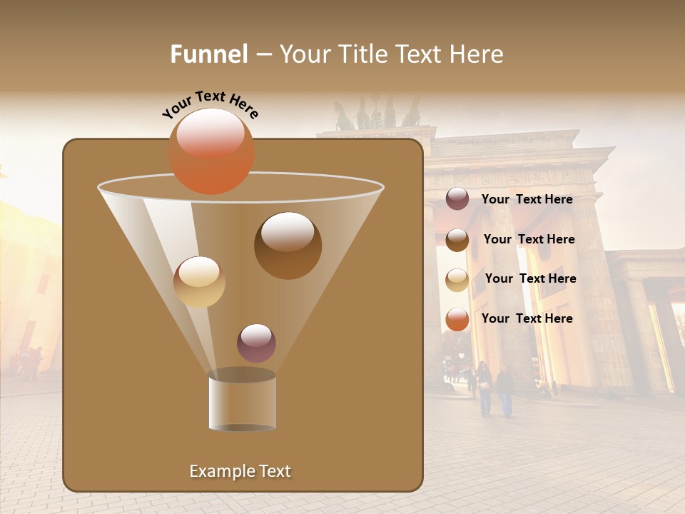 Memorial Sunset Urban PowerPoint Template