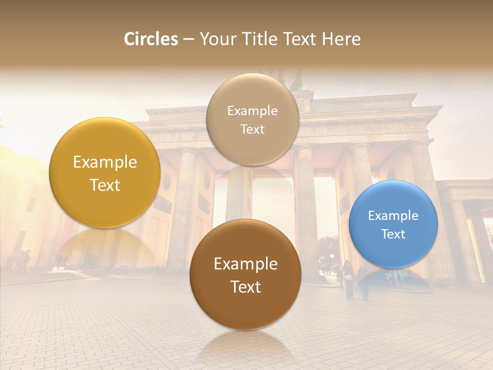 Memorial Sunset Urban PowerPoint Template