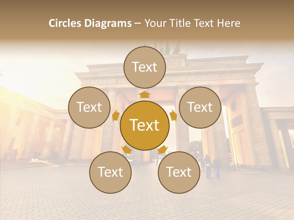 Memorial Sunset Urban PowerPoint Template