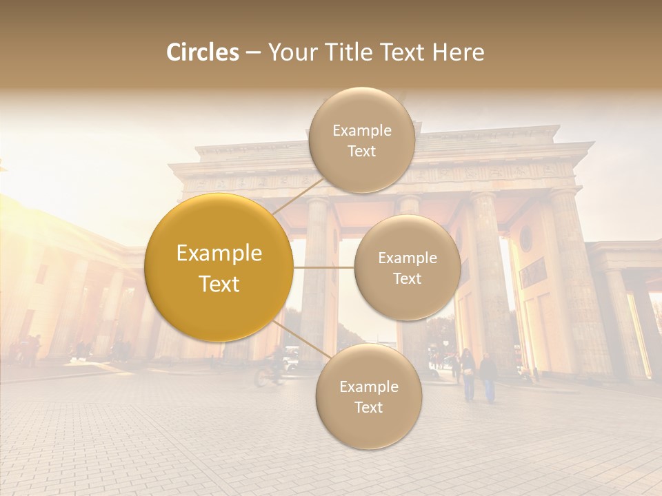 Memorial Sunset Urban PowerPoint Template