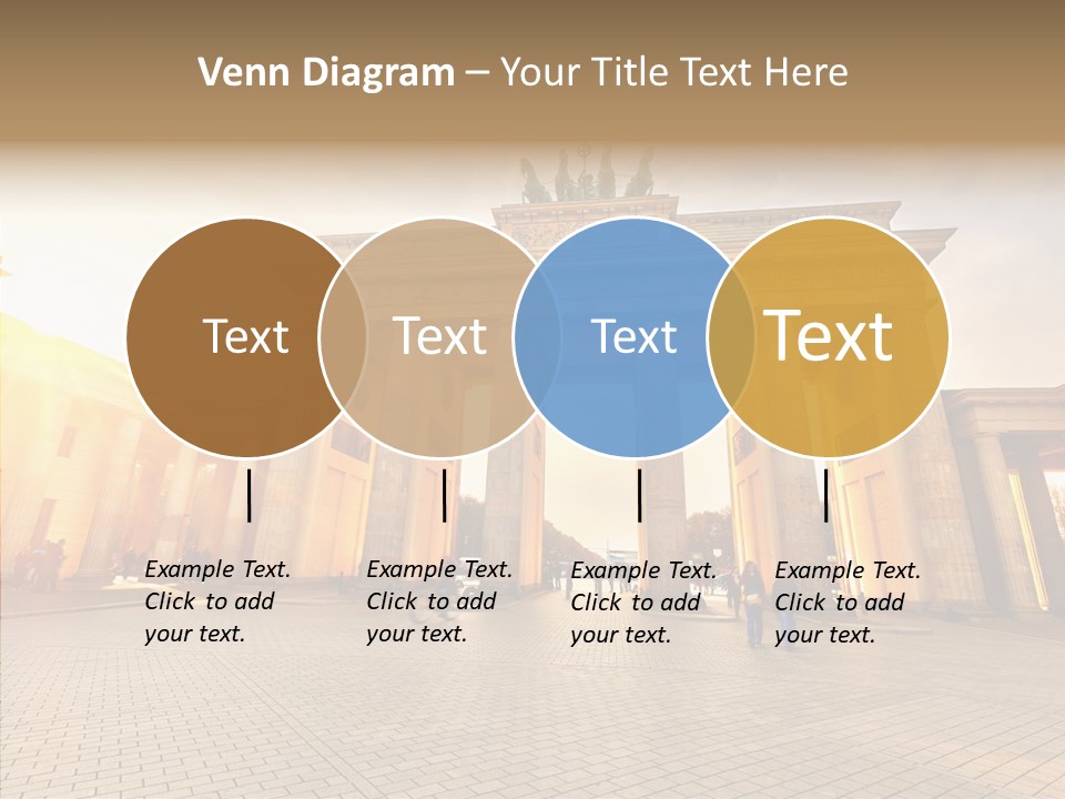 Memorial Sunset Urban PowerPoint Template