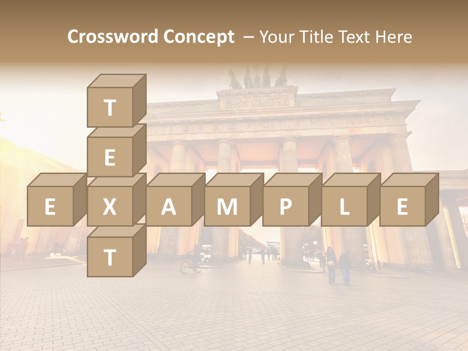 Memorial Sunset Urban PowerPoint Template